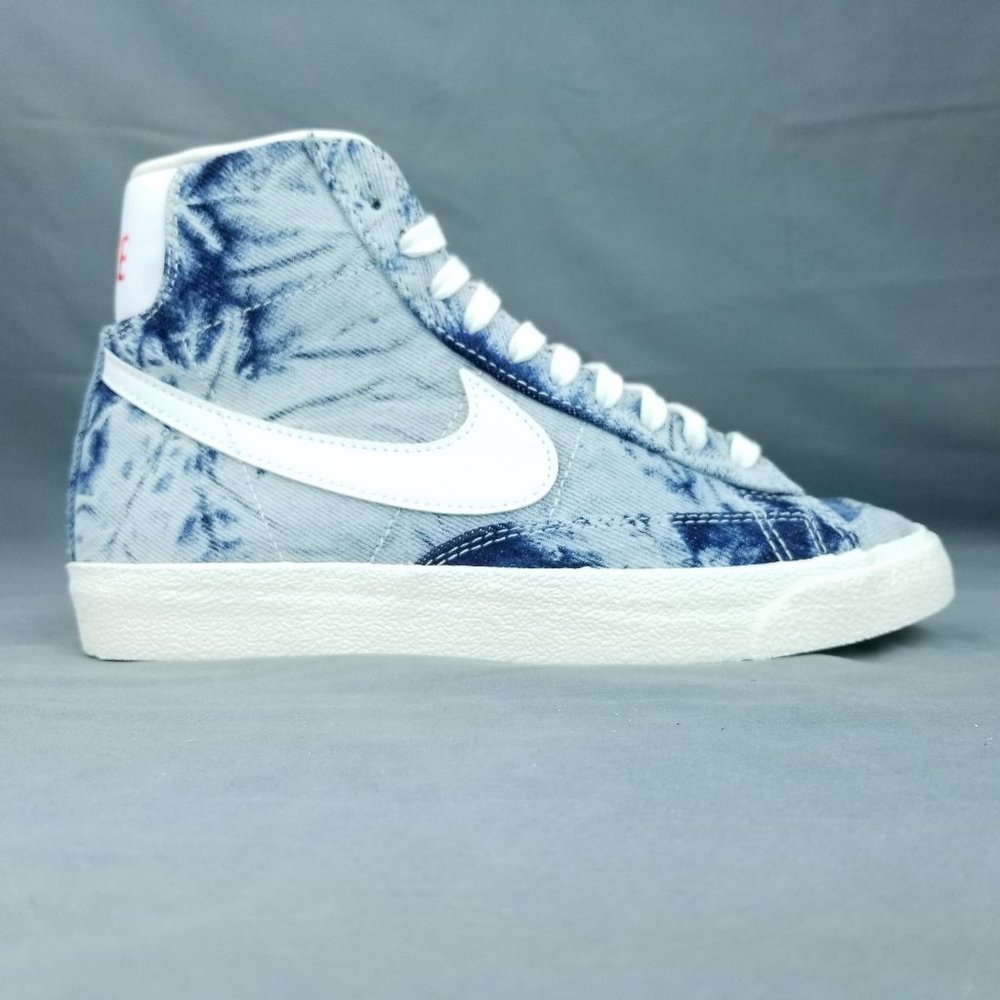 Nike Blazer Mid ‘77 Women's Shoes Blue Denim DV2182 900 Sizes 6.5-8.5